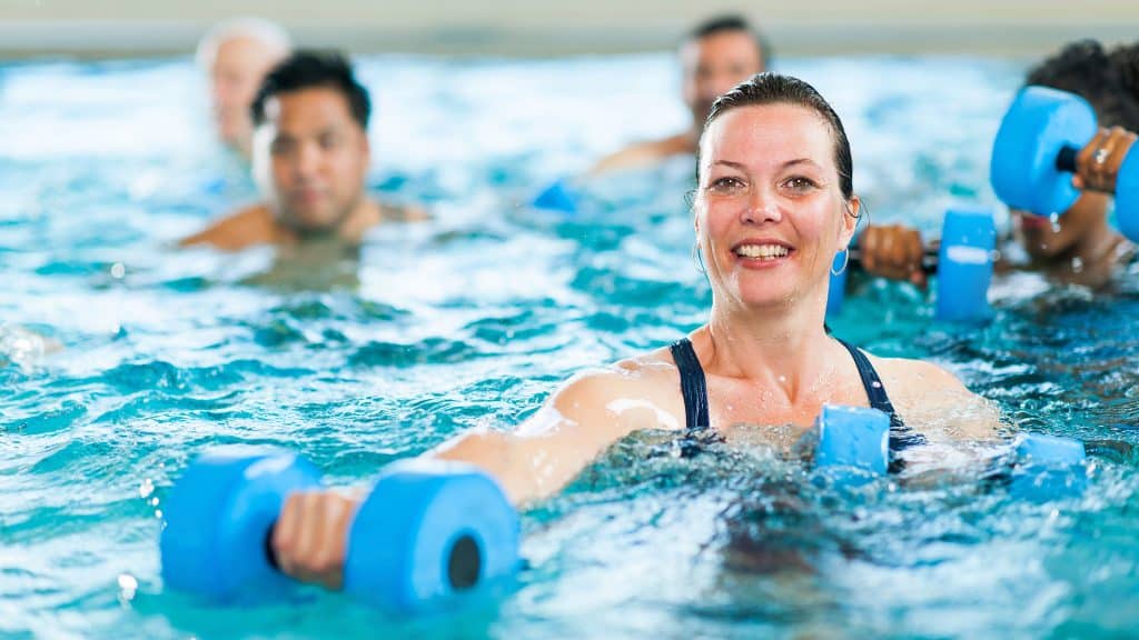water aerobics classes for adults near me
